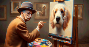 Obras de arte canino