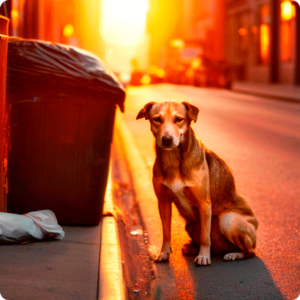 Adoptar un perro callejero