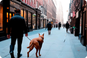 Caminar con tu perro