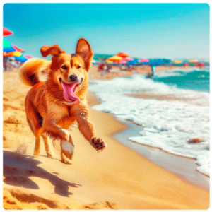 Quieres ir a la playa con tu perro